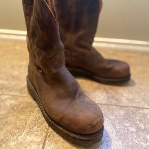 Justin Rugged Bay Gaucho Steel Toe Boots